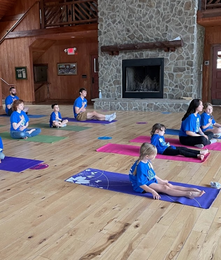 Yoga at Camp HLC